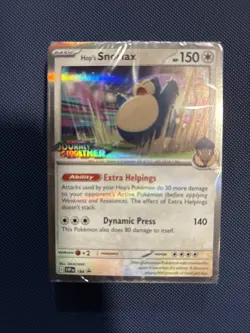 Pokemon! Hop’s Snorlax - Journey Together Prerelease - 40-Card Deck - Sealed - Image 1