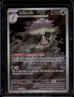 Shiinotic 194/191 - Secret Rare Holo Pokemon Card - Paldean Fates NM - Image 1