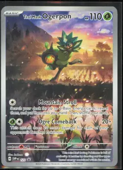 Teal Mask Ogerpon Promo SV: Scarlet & Violet Promo Cards #123 [Near Mint] Pokemo - Image 1