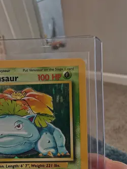 Venusaur Base Set Unlimited Holo Rare Card 15/102 - Image 5