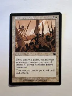 Ramosian Rally - MTG Mercadian Masques - NM - Image 1