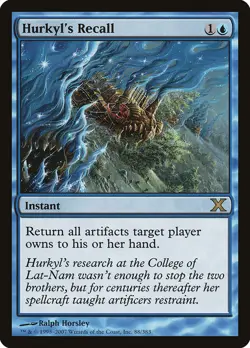 Hurkyl's Recall 10th Edition NM MTG - Image 1