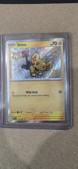 Shinx 135/091 Shiny Rare Paldean Fates Pokemon Holo NM/LP - Image 1