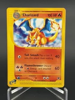 Pokemon Charizard 39/165 Expedition Base Set Non Holo Rare VLP/NM - Image 1