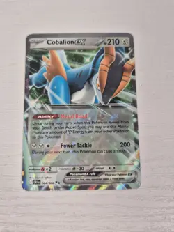 Cobalion Ex 064/086 - Double Rare - Chaos Rising - Pokemon TCG Mega Evolutions - Image 1