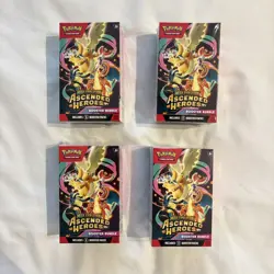4x Pokemon TCG: Ascended Heroes Booster Bundle - Sealed - Image 1