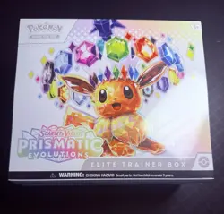 Pokemon Prismatic Evolutions Elite Trainer Box ETB - New Sealed & In-hand - Image 1