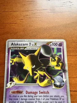 Alakazam E4 Lv.X 103/111 Rising Rivals Ultra Rare Holo 2009 - Image 2