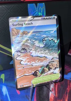 Surfing Beach 114/086 Full Art Pokemon Chaos Rising - Image 2