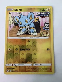 Pokemon - Shinx - Common - Reverse Holo - 39/159 - NM - Image 1