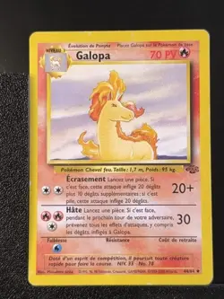 Carte Pokemon Galopa 44/64 Edition 2 Ed 2 Jungle Wizards 8 - Image 2
