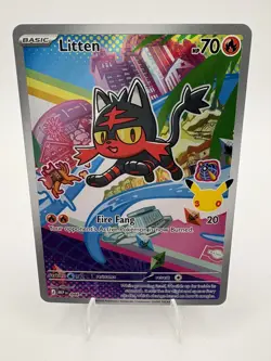 Popplio Rowlet Litten MEP 043 044 045 Pokemon 30th Anniversary First Partner - Image 4