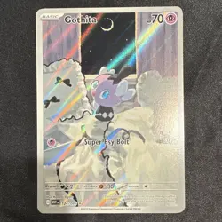 Gothita 124/086 SV: White Flare Illustration Rare Holo Full Art PSA 10 Potential - Image 1