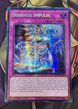 Yu-Gi-Oh! Dominus Impulse - Prismatic Secret Rare - 1st Ed - MP25-EN116 - NM - Image 1