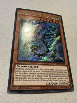 Yu-Gi-Oh Heavenly Zephyr - Miradora BLVO-EN029 1st Ed Secret Rare MP/HP (photos) - Image 2