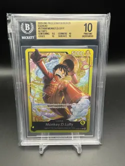 BGS 10 2026 Piece Card Game Starter Deck 29 Monkey D Luffy ST29-001 - Image 1