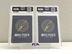 Sequential PSA 10 2025 One Piece Set Sail Event Monkey D. Luffy #111 & Zoro #113 - Image 2