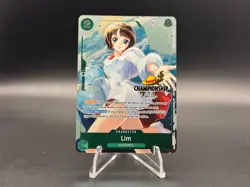 Lim P-079 CS 25-26 Championship Stamp Full Art | One Piece TCG NM English - Image 1