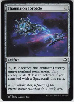 MTG Thaumaton Torpedo 246 Edge of Eternities C Normal NM - Image 1