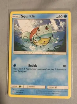 Pokemon TCG Squirtle 33/214 Sm-Unbroken Bonds Regular NM Card - Image 1