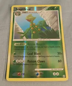 Pokemon TCG Sceptile 30/99 Arceus Reverse Holo LP Trading Card - Image 1