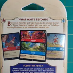 Disney Lorcana TCG, Into The Inklands Starter Deck - 60 Cards + 1 Booster Pack. 4050368981707 - Image 4
