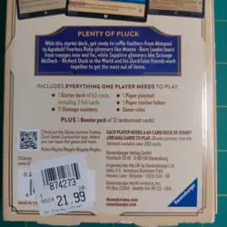 Disney Lorcana TCG, Into The Inklands Starter Deck - 60 Cards + 1 Booster Pack. 4050368981707 - Image 5