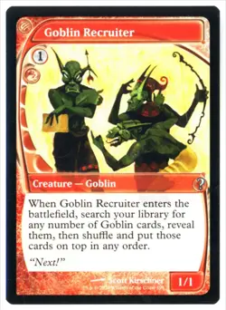 MtG MB2 Goblin Recruiter Non-Foil Future Sight - Image 1