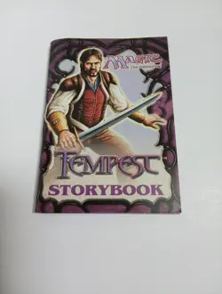 Magic The Gathering tempest Rulebook from Starter Deck MTG - Image 1
