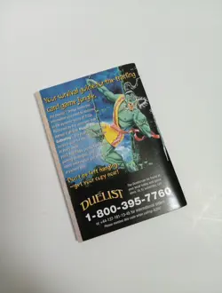 Magic The Gathering tempest Rulebook from Starter Deck MTG - Image 4