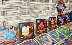 Japanese Pokemon Pocket Monsters Armadas Lot w/ Holo Cards + Rare Ghost Raichu - Image 3