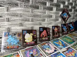 Japanese Pokemon Pocket Monsters Armadas Lot w/ Holo Cards + Rare Ghost Raichu - Image 4