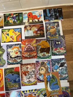 Topps Pokemon Non-Foil & foil Lot 45x Cards Series 1 & 2 - Image 4