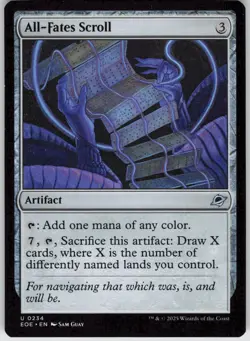 MTG All-Fates Scroll 234 Edge of Eternities U Normal NM - Image 1