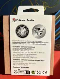 Pokemon Fossil Museum Commemorative Coin: Excavator Pikachu & Tyrantrum New - Image 4
