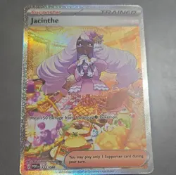 122/088 Pokemon Jacinthe Full Art Holo Supporter POR EN Souichirou Gunjima - Image 1