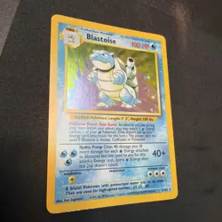 Wizards of the Coast Blastoise 2/102 Base Set Holo Rare 100 HP Pokemon TCG 1999 - Image 4