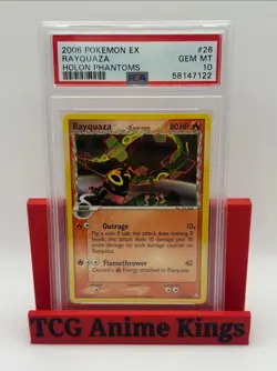 Pokemon 2006 Rayquaza Delta Species Holon Phantoms #26/110 PSA 10 POP 54 - Image 1