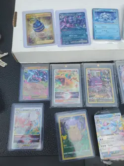Pokemon Lot Charzard Pikachu Gengar Promos Sealed Full Art Rares Holos 100 Plus - Image 1