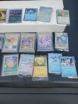Pokemon Lot Charzard Pikachu Gengar Promos Sealed Full Art Rares Holos 100 Plus - Image 3