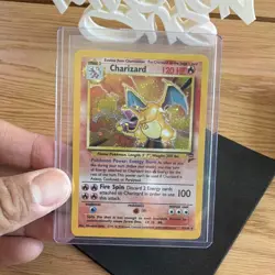 Wizards of the Coast Charizard 4/130 Base Set 2 Holo Rare 120 HP 1999 - Image 1
