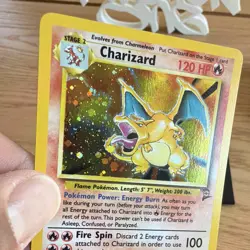Wizards of the Coast Charizard 4/130 Base Set 2 Holo Rare 120 HP 1999 - Image 4