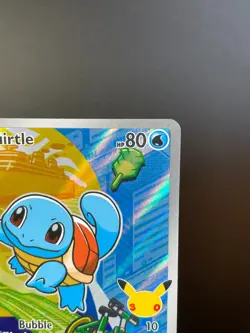 Pokemon TCG Squirtle 039 First Partner Illustration Black Star Promo NM - Image 3