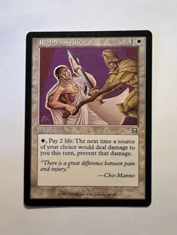 Righteous Aura - MTG Mercadian Masques - LP - Image 1