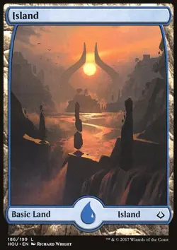 Island - Hour of Devastation | MTG Card - Image 3