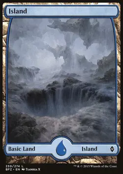Island - Battle for Zendikar | MTG Card - Image 3