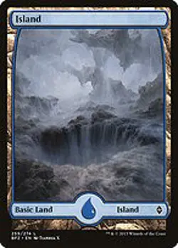 Island - Battle for Zendikar | MTG Card - Image 4