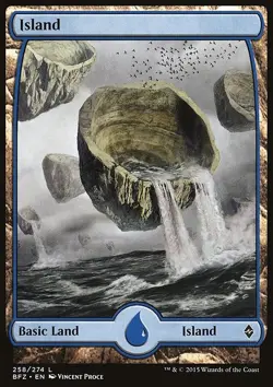 Island - Battle for Zendikar | MTG Card - Image 3