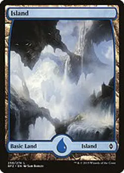 Island - Battle for Zendikar | MTG Card - Image 4