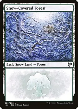 Snow-Covered Forest - Kaldheim | MTG Card - Image 1